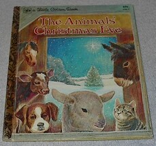 The Animal&#39;s Christmas Eve Old Vintage Little Golden Book - €5,20 EUR