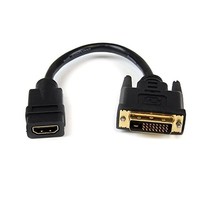 StarTech 8 inch HDMI Female to DVI-D Male Video Cable Adapter  - $34.08 CAD