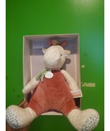 DouDou et Compagnie Couleurs Savane Giraffe Plush Lovey Animal Toy NIB - $781.75 MXN