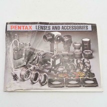 Vintage Pentax Camera &amp; Accessories Lenses Guidebook Catalog 1981 - $35.59