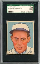 1933 Goudey Leroy Mahaffey #196 SGC 2 P1363 - £45.41 GBP