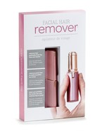 Facial Hair Remover LED Light Pink Sleek Portable For Purse AA Battery W... - £11.67 GBP