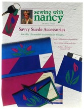Sewing with Nancy Zieman #034 Savvy Suede Accessories Projects - £3.92 GBP