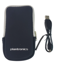 Plantronics Backbeat Headphones Pouch in Black with USB Charging Cable - £11.15 GBP