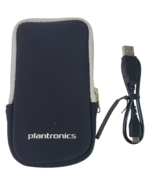 Plantronics Backbeat Headphones Pouch in Black with USB Charging Cable - £11.66 GBP