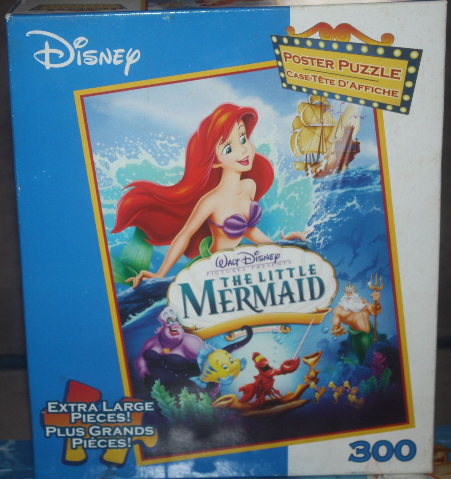 2006 Mega Disney The Little Mermaid 300 Piece Poster Puzzle - Complete - $10.00