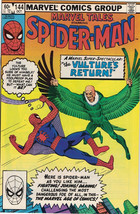Marvel Tales Starring Spider-Man Comic Book #144 Marvel Comics 1982 FINE+ - $3.99