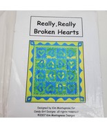 Really Really Broken Hearts 78x78 Inch Quilting Pattern Instructions - $9.00
