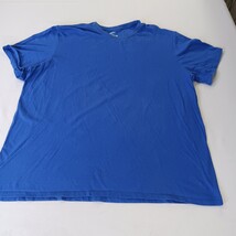 The Nike Tee Athletic Cut 561416-4EV Men's 2XL Blue Cotton Short Sleeve T-Shirt image 9
