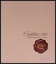 1978 Cadillac Prestige Brochure- Fleetwood, Limo HUGE! - $21.78