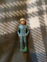 Vintage Lead Metal Toy Figure Lincoln Logs  - $9.49