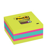 Post-it Super Sticky Notes Cube 360 sheet - Neon Green Mix - £17.03 GBP