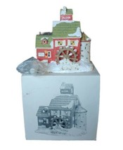 1989 Dept. 56 Snow Village J. Young&#39;s Granary Christmas Holiday 5149-7 EUC - £46.61 GBP