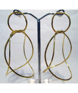 Curled Links Earrings - $110.99 CAD