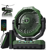 FRIZCOL 3-in-1 Camping Fan - Portable Fan Rechargeable - 24000mAh 9-Inch... - $2,736.22 MXN