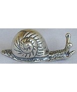 Cute snail silver miniature - $38.37 CAD