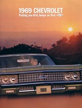 1969 Chevrolet Full Size CAPRICE BEL AIR IMPALA brochure catalog Chevy 69 - £6.24 GBP