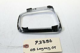 2005-2009 SUBARU LEGACY GT AT SHIFTER SURROUND BEZEL CHROME RING P3386 image 5