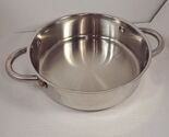 Wolfgang Pucks Cafe Collection everything stockpot pan pot stainless ste... - $45.00