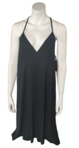 Volcom B1312201 Juniors Black Cactus Ridge Dress Size XL 12 New Beach Sporty - £20.35 GBP