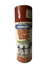 Hammerite Spray Paint Smooth Finish British Red Rust Cap, 12 oz. READ - $68.74