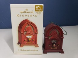 Hallmark Keepsake A Christmas Broadcast 2006 Ornament Magic Sound Music &amp; Light - £11.59 GBP