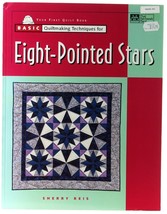 Basic Quiltmaking Eight-Pointed Stars Sherry Reis Quilt Patterns Patchwork Place - £5.49 GBP