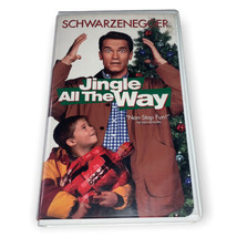 Jingle All The Way (VHS &#39;97) White Clamshell GUC Schwarzenegger Sinbad S... - £4.65 GBP