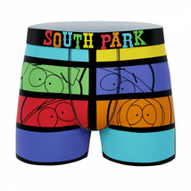 Crazy Boxers South Park Faces Men&#39;s Boxer Briefs Multi-Color - £17.29 GBP