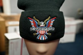 Diplomats Logo Embroidered Beanie Hat, Camron, Jim Jones, Juelz Santana - $22.95