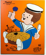Playskool Little Jack Horner 16-Pc Wooden Puzzle 185-20 Pre-School Toy C... - £9.96 GBP