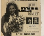 1994 Miss USA Pageant Print Ad Vintage Doug Stone Bob Goen Arthel Nevill... - $5.93