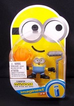 Imaginext Minions Rise of Gru Bob with Hard Hat &amp; Roller - £4.21 GBP