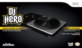 Activision DJ Hero Stand-Alone Turntable - Nintendo Wii [video game] - £38.55 GBP