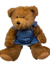 Brown Plush Teddy Bear 9&quot; Stuffed Animal Toy Gift - £10.81 GBP