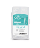 Gelish Soft Gel Tips Almond Natural Short 160ct - $33.95 CAD