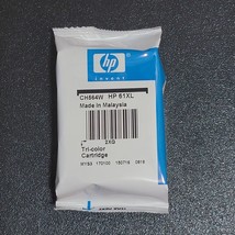 OEM HP 61XL Tri-Color Ink EXP.  7/2017 New - £21.92 GBP