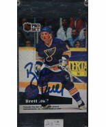 Brett Hull Signed Autographed 1991 Pro Set Hockey Card - St. Louis Blues - €13,12 EUR