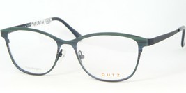 Dutz DZ680 47 Matt Green Blue Grey Eyeglasses Frame Hypo-Allergenic 52-17-140mm - £78.21 GBP