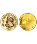 Very Rare ! Istanbul Conquest Society Gold Medal, Sultan Mehmet II - $15,000.00
