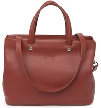 Longchamp Le Foulonne Leather Medium Tote Satchel Shoulder Bag ~NWT~ Chestnut - £301.47 GBP