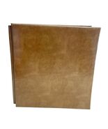 Stampin Up! Brown Leather Album With Plastic Sleeves For Scrapbooking 8.... - €12,36 EUR