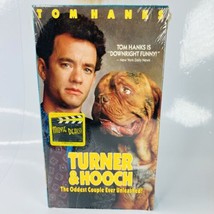 Turner &amp; Hooch VHS 1996 Brand NEW Factory Sealed Tom Hanks Watermark  - $19.55