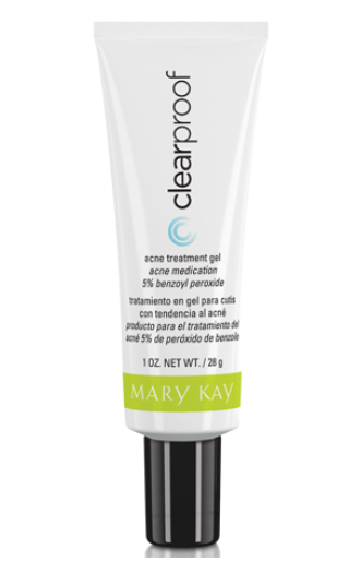 Primary image for Mary Kay, 1 Tube CLEARPROOF ACNE TREATMENT GEL 1 FL OZ 