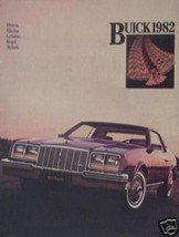 1982 Buick Full Line Brochure - Riviera, Regal, LeSabre, Skylark, Electr... - $5.00