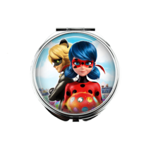1 Lady Bug Portable Makeup Compact Double Magnifying Mirror! - £10.85 GBP