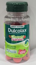Dulcolax Saline Laxative Chewy Fruit Bites, Fast-Acting Laxative EXP 12/... - $15.83