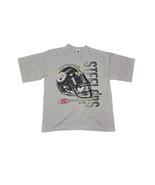 Vintage Pittsburgh Steelers T Shirt 1990s Riddell Men’s 2XL Gray Vtg 90s... - $403.88 MXN