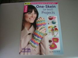 Leisure Arts One-Skein or Less Crochet Projects Booklet by Marly Bird #75495 - $9.78