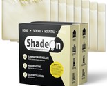 Shadeon Calming Fluorescent Light Covers (Calm White, Set Of 8) - Magnet... - $96.89